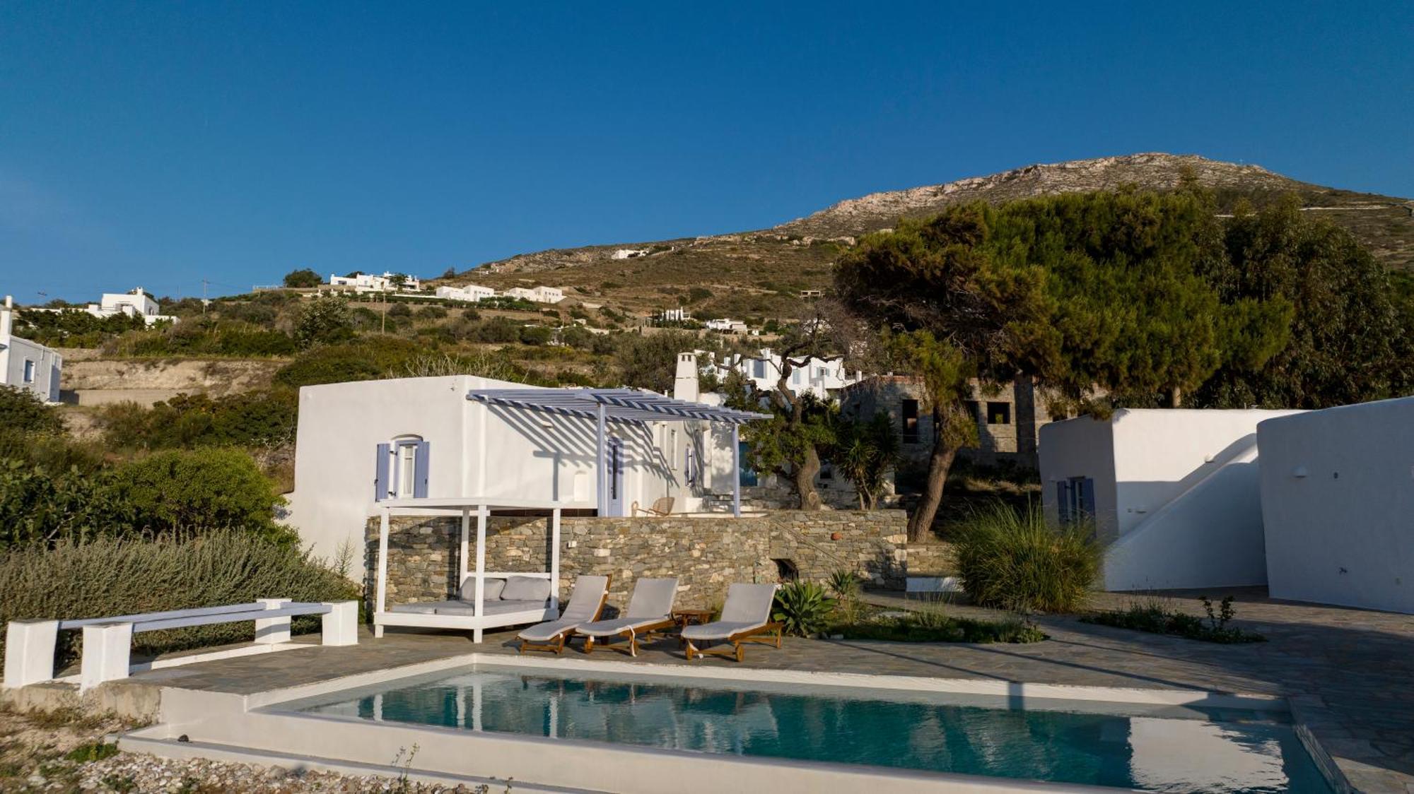 Orasea Villa With Private Pool Parikia  Bagian luar foto