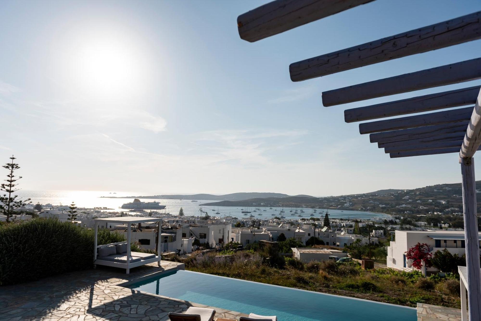 Orasea Villa With Private Pool Parikia  Bagian luar foto